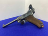 DWM P.08 Luger 9mm Blue 4" *COLLECTIBLE WORLD WAR I HANDGUN*