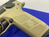 CZ P-09 9mm Para 4 1/2"*STUNNING FLAT DARK EARTH MODEL / BLACK SLIDE*
