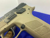 CZ P-09 9mm Para 4 1/2"*STUNNING FLAT DARK EARTH MODEL / BLACK SLIDE*