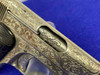 1913 Colt M1908 Pocket Hammerless -FULL COVERAGE FLORAL SCROLL ENGRAVED-