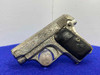 1913 Colt M1908 Pocket Hammerless -FULL COVERAGE FLORAL SCROLL ENGRAVED-