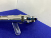 Colt Government .45 ACP 5"*STUNNING BRIGHT STAINLESS W/ FIRE BLUE ACCENTS*