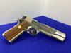 1981 Colt Government Series 70 .45acp *ABSOLUTELY GORGEOUS NICKEL MODEL*