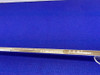 M.C. Lilley Fraternal Sword Solingen Blade Etched Knights* QUALITY DISPLAY*
