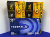Mixed Lot of .22 LR-Browning Ammunition & Federal Ammunition *AWESOME AMMO*