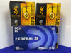 Mixed Lot of .22 LR-Browning Ammunition & Federal Ammunition *AWESOME AMMO*