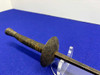 Vintage Fencing Foil Training Sword Square Blade Wire Grip*VINTAGE DISPLAY*