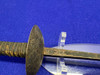 Vintage Fencing Foil Training Sword Square Blade Wire Grip*VINTAGE DISPLAY*