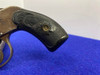 Forehand Arms Co. Double Action .32 S&W Nickel *ANTIQUE POCKET REVOLVER*   