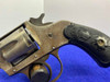 Forehand Arms Co. Double Action .32 S&W Nickel *ANTIQUE POCKET REVOLVER*   