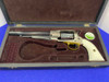 1995 F.LLI Pietta 1858 Remington .44 Blue 8" *HEAD-TURNING ENGRAVED MODEL* 