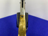 1995 F.LLI Pietta 1858 Remington .44 Blue 8" *HEAD-TURNING ENGRAVED MODEL* 