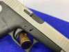 Glock G48 9mm Silver 4.17" *SLIMLINE SEMI-AUTOMATIC EVERYDAY CARRY PISTOL*