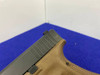 Glock 17 Gen 4 9mm Blk/FDE 4.49" *CLASSIC GLOCK RELIABILITY*