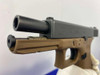 Glock 17 Gen 4 9mm Blk/FDE 4.49" *CLASSIC GLOCK RELIABILITY*