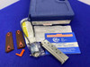 Colt Custom Government 38Super *DESIRABLE "ELCEN" FACTORY BRIGHT STAINLESS*