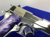 Colt Custom Government 38Super *DESIRABLE "ELCEN" FACTORY BRIGHT STAINLESS*