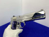 Colt Custom Government 38Super *DESIRABLE "ELCEN" FACTORY BRIGHT STAINLESS*