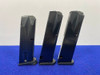 (3) Beretta 92/M9 9mm Magazines 13Rd/15Rd *DEPENDABLE PISTOL MAGS*