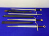Lot of 4 Decorative Medieval-Style Swords *MEDIEVAL SWORD COLLECTION*