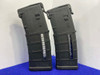 Lot of 2 Magpul PMAG 30 AR/M4 GEN M3 5.56x45mm Magazine *PREMIUM AR MAGS*
