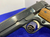 1977 Colt Government .45 ACP Blue 5" -LARGE ROLL MARK- MK IV Series 70 
