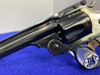 Smith Wesson .38 Double-Action 5th Model Blue *AMAZING TOP-BREAK REVOLVER*