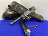 1920 DWM P.08 Luger 9mm Blue 4" -COLLECTIBLE GERMAN MADE HANDGUN- Iconic