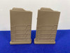 TWO 10-Round *MDT AICS FDE POLYMER SHORT ACTION MAGAZINE* 308 Win-GID1178424846