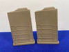 TWO 10-Round *MDT AICS FDE POLYMER SHORT ACTION MAGAZINE* 308 Win-GID1178424846