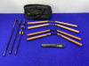Wooden Nunchucks Batons Blowgun & Darts *MARTIAL ARTS / SELF-DEFENSE LOT*