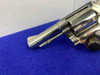 1982 Smith Wesson 36-1 38S&W Spl Nickel 3"*CLASSIC CHIEFS SPECIAL REVOLVER*