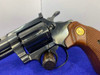 1981 Colt Diamondback .22 LR Blue *HIGHLY COLLECTIBLE & TIMELESS REVOLVER*