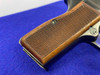 Browning Hi-Power 9mm Blue *SOUGHT AFTER RED BACKED GRIPS* 