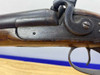 Birmingham "Parker" Percussion 14 Bore *ANTIQUE DOUBLE-BARREL SHOTGUN*
