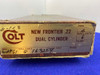 1976 Colt New Frontier .22LR/.22Mag Blue 6" *VERSATILE DUAL CYLINDER MODEL*