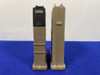 TWO 10-Round *MDT AICS FDE POLY/BLK METAL SHORT ACTION MAGAZINES* 308 Win