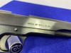 2010 Colt M1911 WWI .45ACP Black Oxide 5" *DESIRABLE CUSTOM SHOP REINTRO*