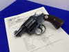 Colt Detective Special 38 *SPECIAL COLT FACTORY ORDER - SHIPPED TO SHERIFF*