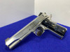 LEW HORTON Colt Delta Elite 10mm *BRIGHT STAINLESS W/ JEWELED PARTS*
