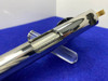 Colt Government .38 Super 5" *STUNNING MIRRORED STAINLESS - GOLD ACCENTS*