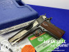 Colt Government 45ACP Blued 5" *BEAUTIFUL SCROLLWORK ENGRAVING* Gold Scroll