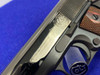 Colt Government 45ACP Blued 5" *BEAUTIFUL SCROLLWORK ENGRAVING* Gold Scroll
