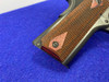 Colt Government 45ACP Blued 5" *BEAUTIFUL SCROLLWORK ENGRAVING* Gold Scroll
