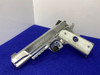 Colt Government Rail Gun .45ACP *ULTIMATE MIRRORED POLISHED CUSTOM 1911*