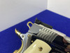 Colt Gold Cup Trophy Lite .38 Super *BRIGHT STAINLESS w/ 24KT GOLD ACCENTS*