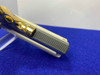 Colt Gold Cup Trophy Lite .38 Super *BRIGHT STAINLESS w/ 24KT GOLD ACCENTS*