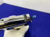 CUSTOM Colt Government 45ACP *MIRROR POLISHED & FIRE BLUE* Genuine Ivory