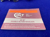 Colt SF-VI Gorgeous Bright Stainless *RARE 1 YEAR PRODUCTION* Bobbed Hammer