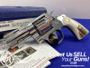 Colt Python .357Mag 3" *BREATHTAKING BRIGHT STAINLESS w/ GORGEOUS STAGS